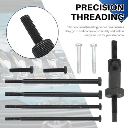 DASBET Engine Camshaft Timing Locking Master Tool Set, Crankshaft Flywheel Alignment Tool Kit Compatible with BMW Vehicles with 2.5L & 3.0L N51 N52 N53 N54 N55