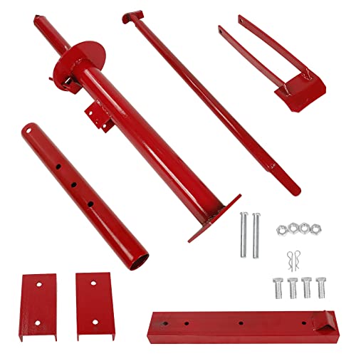 BLACKHORSE-RACING Portable Manual Tire Changer 8" to 16" Tire Changer Bead Breaker Mounting Tool Manual Steel Tire Changing Tool for Car Truck Home Garage Small Auto Shop