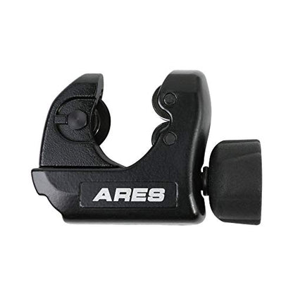 ARES 18008 - Mini Pipe Cutter - Cuts 1/8-Inch to 1 1/8-Inch Copper, Aluminum and Brass Tubing - Lightweight Aluminum Body with Easy Grip Knob - Compact Size Suitable for On- and Off-Vehicle Use - size: 1/8-inch to 1 1/8-inch