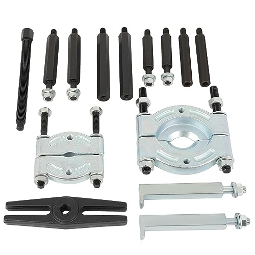 SCITOO 14PCS Bearing Separator Puller Kit 2 and 3 Splitters Remove Bearings Tool Set