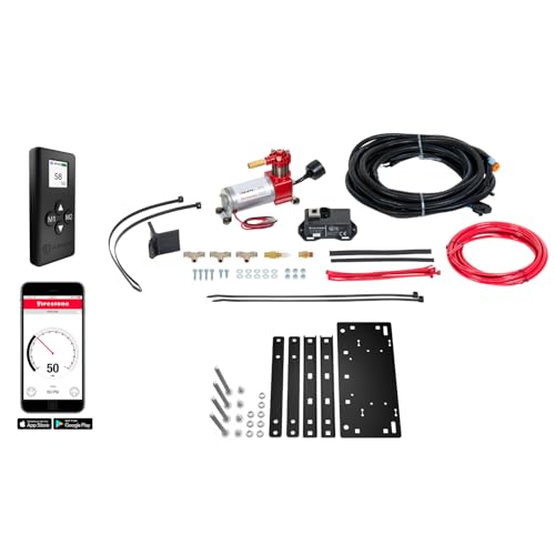 TrendsAuto Firestone Airide Rear Ride-Rite Air Spring Kit and Single Path Standard Compressor Kit fits 2022-2026 Tundra w/o Factory Air Suspension | Includes TrendsAuto Decal - size: 2022-2026, style: Single Path