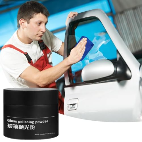 Cerium Oxide, Car Window Scratch Remover Powder Kit | Cerium oxide polishing powder helps clean automotive glass, remove water spots, oil film, and improve glass clarity.