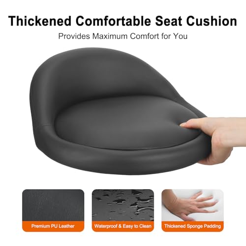 JOSTZHXIN Garage Mechanic Stool Chair Rolling Shop Chair, Height Adjustable Garage Shop Seat, Low Stools with Storage Tray, Rolling Stool for Salon SPA Tattoo (Style 2) - style: Style 2