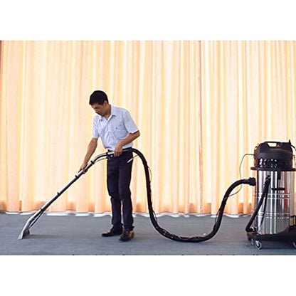 Commercial Carpet Cleaner 60L Multi-Purpose Carpet Extractor Upholstery 3 in 1 Portable Carpet Cleaner Wet Dry Vacuum Cleaner Floor Cleaning Machine - size: 60L Carpet Cleaner