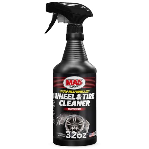 MA5X Wheel and Tire Cleaner | Concentrated, Brake Dust Remover | Wheel Cleaner Spray | 32oz Bottle | Pack of 1 - size: 32 Fl Oz (Pack of 1)