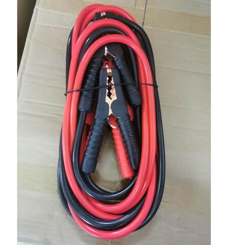 Alomejor Jumper Cable Heavy Duty Booster Cable Pure Copper and Rubber Strong Clamp Extended Wire for Cars Trucks SUVs and Agricultural Commercial Vehicles (4 Meter/13.12ft 2000A) - size: 4 Meter/13.12ft 2000A
