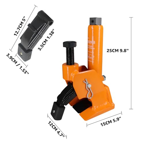 BESTOOL Manual Tire Bead Breaker with Rubber Pad, Tire Change Tool for Aluminum Alloy Hubs, ATV Tire Operation, Tractors, Trucks, Cars, Heavy Duty Tires Car Repair - color: Standard