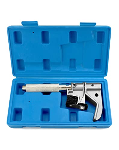 QWORK 7402 Universal Outside Thread Chaser, Heavy Duty Thread Repair Tool for 1-1/4" to 5" O.D, 1 Set