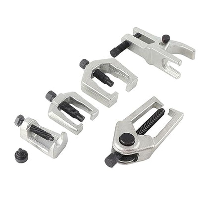 5Pcs Front End Suspen Service Arm Joint Tie Rod Separator Puller Set, Car Repaiit, d SteJoint Tie Rod Kit with Heavy Duty
