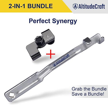 Wrench Extender & Wrench Extender Tool Bar Set, 1/2" Drive & 13.5" Wrench Extension, Extension Wrench - style: Wrench Extender+Wrench Extender Tool Bar Set