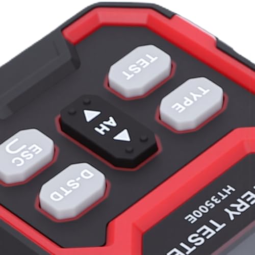 Hilitand Battery Tester, Digital Battery Analyzer for 12V 24V 50 2000 CCA Batteries with 2.68 inch Color Display 14F to 122F for Cars Trucks RV Boat