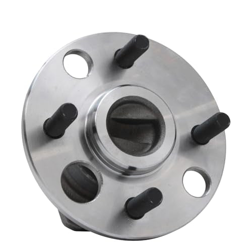 Detroit Axle - 2pc Rear Wheel Hub and Bearing for 1991-2002 Saturn SC SL SL1 SL2, 1993-2002 SC1 SC2, 1993-1999 SW1, 1993-2001 SW2, 4 Bolt W/o ABS Wheel Hub Bearing Assembly Replacement - style: 512000 x2/Pair