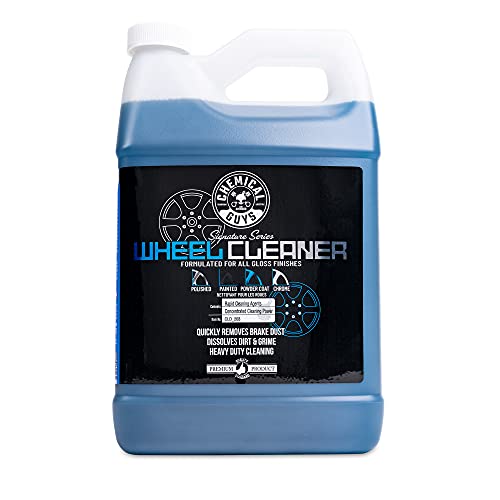 Chemical Guys CLD_203 Signature Series Wheel Cleaner, Formated For All Gloss Finishes, Safe for Cars, Trucks, SUVs, Motorcycles, RVs & More 128 fl oz (1 Gallon) - size: 128 Fl Oz (Pack of 1)