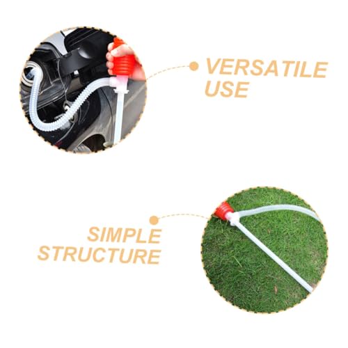 SOLUSTRE 10pcs Car Kit Fuel Transfer Hose Siphon Pump Material Pump Tool for Vehicle Maintenance