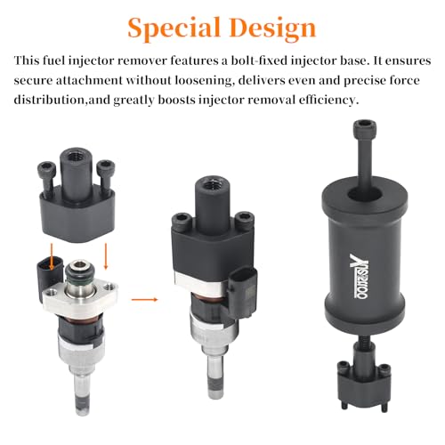 Fuel Injector Puller Tool, Compatible with GM 1.0L 1.4L 1.5L Engines | Compatible with Chevy Buick, Vauxhall/Opel Adam Astra K, OEM TEN00140, Gasoline Engines Labor-Saving Injector Removal Tool