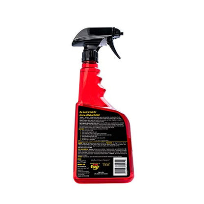 Meguiar's Hot Rims Chrome Wheel Cleaner, Deep Foaming Rim Cleaner Spray Formulated to Effectively Clean Chrome Wheels for an Impeccable Mirror-Like Shine, 24 Oz - size: 1 Pack