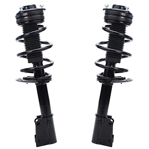 Detroit Axle - Front and Rear Suspension Kit 2011-2019 Dodge Journey | Struts with Coil Spring Assembly 2012 2013 2014 2015 2016 2017 2018 Replacement Suspension Struts Shock Absorbers - size: 4Q47307/ 4 Struts