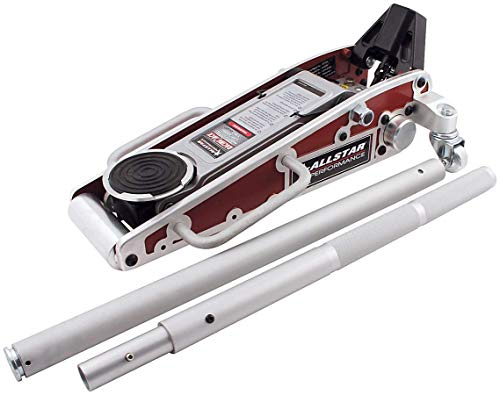 Allstar Performance ALL10422 Red 3-Pump Model Aluminum Racing Pit Jack - style: 3 Pump