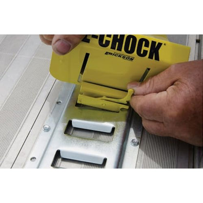 Erickson 09162 E-Track Moveable Wheel Chock,1 pk
