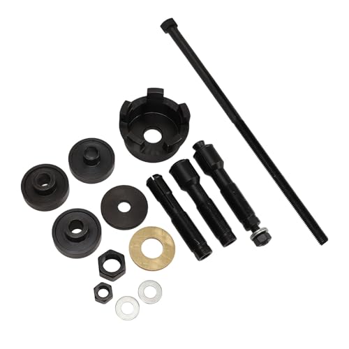 14Pcs Wheel Bearing Puller Tool Kit, Professional Wheel Bearing Remover and Installer Set, Efficient Labor Saving Multifunction for 0.75in 1in 25mm Bearings, Durable Metal Construc