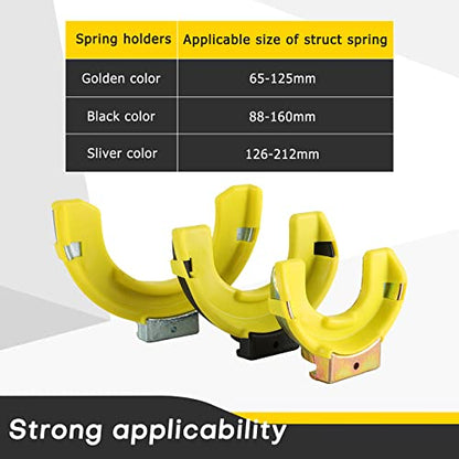 Interchangeable Fork Strut Macpherson Spring Compressor Kit Universal Coil Extractor Tool Set