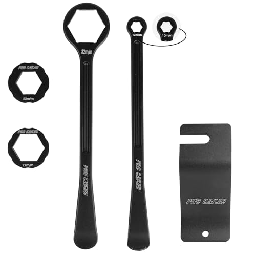 10MM/0.39'' 12MM/0.47'' 22MM/0.87'' 27MM/1.06'' 32MM/1.26'' Universal Motorcycle Tire Iron Set Changing Tool Kit Combo Levers Set Tire Repair Tool for Hex Wrench Spanner Head - color: 12mm--black
