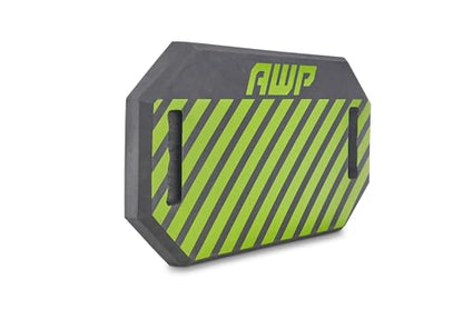 AWP Foam Kneeling Pad for Electricians, Carpenters, Mechanics, Plumbers, Landscapers & More | Shock Absorbing 1.5" Foam Kneeling Work Pad, | High Visibility Green (4 Pack) - size: 1 Count (Pack of 4 )