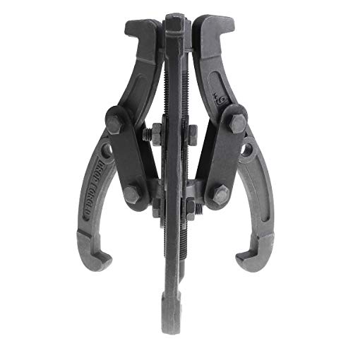 ChgImposs Multifunction Standard Carbon Steel 2 Jaw / 3 Jaw Bearing Puller with 4 Single Hole Claw Pullers for Car/Mechanical Repairing (6 Inch) - size: 6 Inch