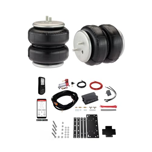 TrendsAuto Firestone Airide Rear Ride-Rite Air Spring Kit and Dual Path Standard Compressor Kit fits 2000-2006 Tundra | Easy Installation | Includes TrendsAuto Decal - size: 2000-2006, style: Dual Path