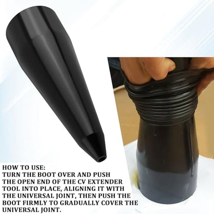 CV Boot Expander Tool Cone CV Axle Boot Removal Tool for Stretching and Mounting The Boots, Professional Installation Tools with Large Opening Universal Stretch OD 4.3" for Auto Axle Boots