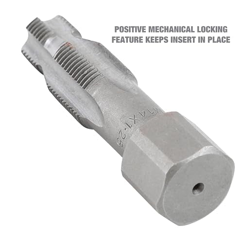 OEMTOOLS 25647 5-Piece Spark Plug Saver, M14-1.25 Thread Reamer and Thread Inserts, Includes 3 Thread Inserts, 1 Reamer, & 1 Swaging Tool - style: M14 Plug Saver Kit