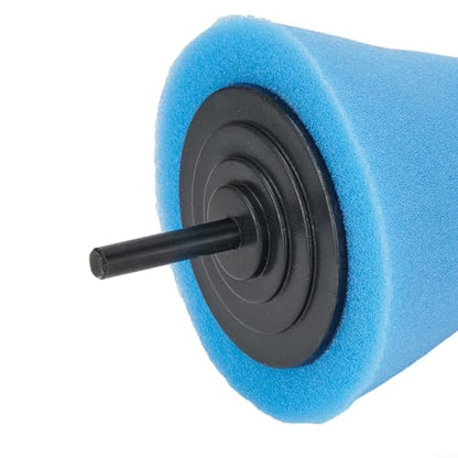 3Pcs for Car Buffing Polishing Sponge Pads Kit Foam Cone Wheel For Drill Scratch Swirl Remover Auto Detailing Tools 6mm Shank