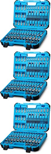 Capri Tools Master Bit Socket Set, Advanced Series, 88-Piece (30500-88MS) (Pack of 3) - size: One Size (Pack of 3)