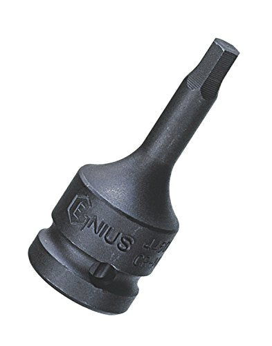 Genius Tools 446005 1/2" Dr. 5mm Hex Impact Bit Socket