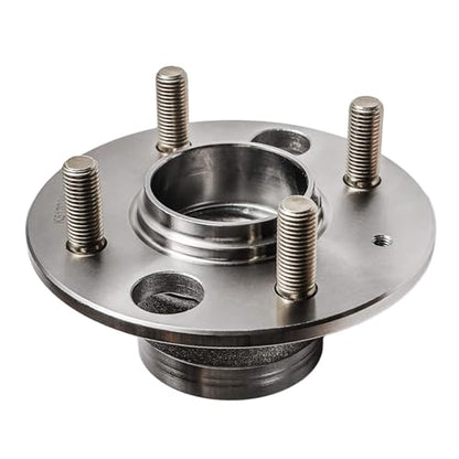 Detroit Axle - Rear Wheel Bearing and Hub Assembly with 4-Lug for Honda Civic 1992-1995/1999-2000, Civic del Sol 1993-1997 & Acura Integra 1994-1997, with Rear Disc, 512034 - size: 512034DA/Single