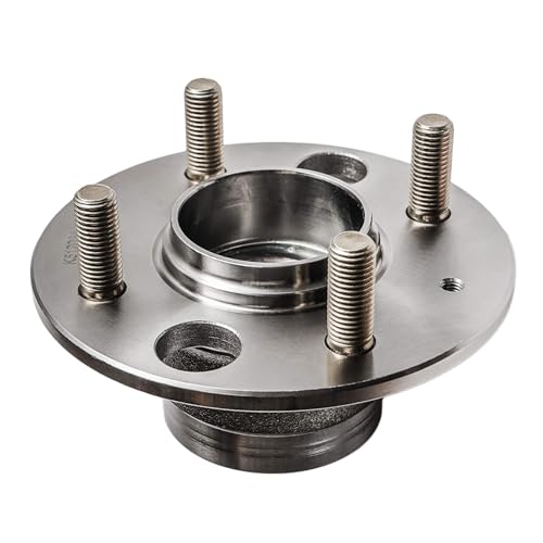 Detroit Axle - Pair Rear Wheel Bearing and Hubs Assembly with 4-Lug for Honda Civic 1992-1995/1999-2000, Civic del Sol 1993-1997 & Acura Integra 1994-1997, with Rear Disc, 512034 - style: 512034DA x2/Pair