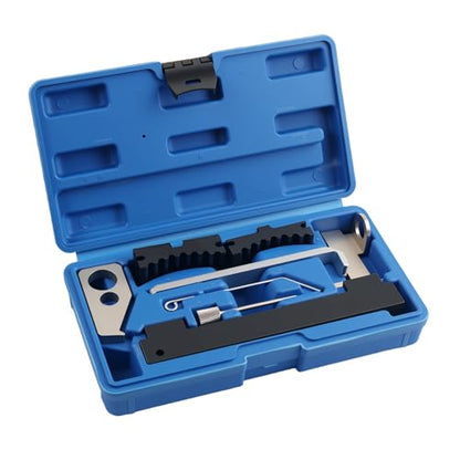 Stacool 8PCS Camshaft Locking Tool Kit,KM-6628-A KM-6625 Car Engine Timing Tool Compatible with Alfa Romeo Chevrolet Fiat Saab,Timing Chain Tools Set with Storage Case for Auto Maintenance