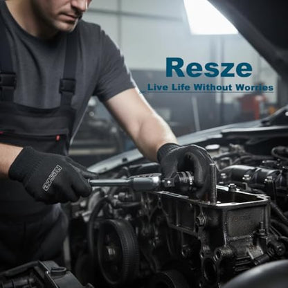 Resze 2PCS Impact Socket Adapter and Reducer Set,3/4"to 1/2" & 1/2"to 3/4" Drive Socket Adapter Set, Square Adapter Breaker Bar Wrench Conversion Kit Mechanic tools - size: 2PC