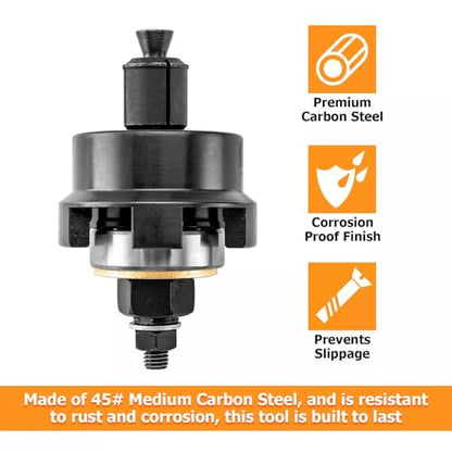 Motorcycle Wheel Bearing Removal & Installation Kit Compatible with Harley-Davidson 3/4", 1", 25mm Bearings