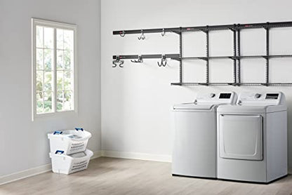 Rubbermaid FastTrack Utility Hook Garage Wall/Tool Hanger Wall Mount and Heavy Duty Tool Hanger for Home/Garage/Wall/Shed Organization - style: Utility-Hook