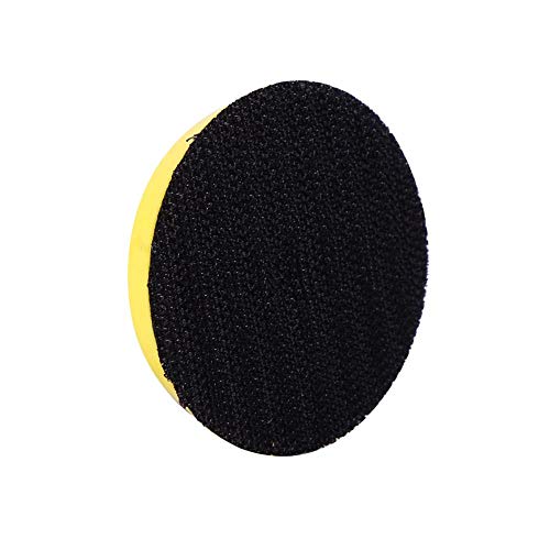 Car Foam Drill Polishing Pad Kit 16pcs 2" Sponge Flat Polishing Buffing Pads Set Waxing Sealing Glaze with M6X1 Drill Adapter Car Polisher
