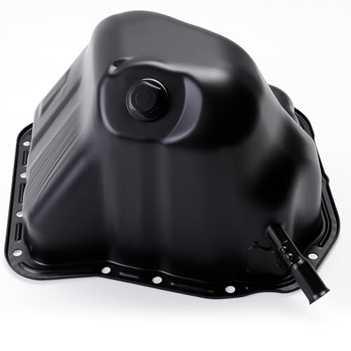 Oil Pan w/Drain Plug, Engine Oil Pan for Subaru Forester/Impreza | for Subaru WRX/WRX STI/Legacy/Outback 2006-2014, for Saab 9-2X 2006, 11109AA150, 11109AA151, 264-364, 264364, SUP04A - size: for Forester/Impreza/Legacy 2006-2014