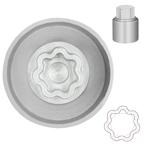 805 Wheel Locking Nut Key for Jeep Renegade Wrangler Cherokee Dodge Journey 2016-2020, 29mm Lock Bolt Inner Dia Anti-Theft Lug Nut Removal Tool - size: 805