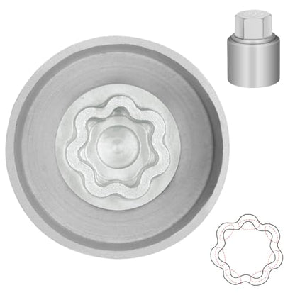 805 Wheel Locking Nut Key for Jeep Renegade Wrangler Cherokee Dodge Journey 2016-2020, 29mm Lock Bolt Inner Dia Anti-Theft Lug Nut Removal Tool - size: 805