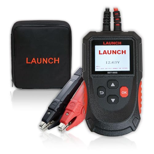 LAUNCH BST-560S Battery Tester, 12V Automotive Digital Battery Analyzer, for Car/Truck/Motorcycle/SUV/ATV/RV/Boat
