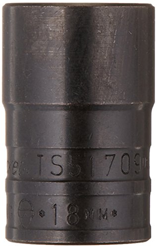 Williams TS51709 1/2 Drive Turbo Socket, 18mm - size: 18 MM