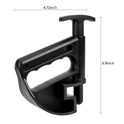 Bittwee 2PCS Car Tire Changer, Nylon Vehicle Tire Bead Clamp Drop Center Tool, Heavy Duty Automotive Rim Pry Tire Changer Wheel Changing Helper Accessories, Universal for Most Cars