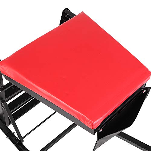 Top Automotive Creeper,Engine Creeper with Adjustable Height 48" to 64" | 400 LBS Capacity High Topside Creeper,4 Swivel Caster Wheels, Heavy Duty Foldable Creeper for Auto Repair and Maintenance