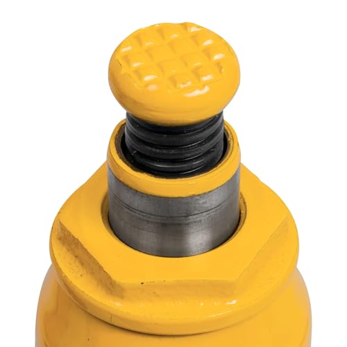 Performance Tool W1621 2-Ton (4,000 lbs.) Heavy Duty Hydraulic Bottle Jack,Yellow - size: 2-Ton