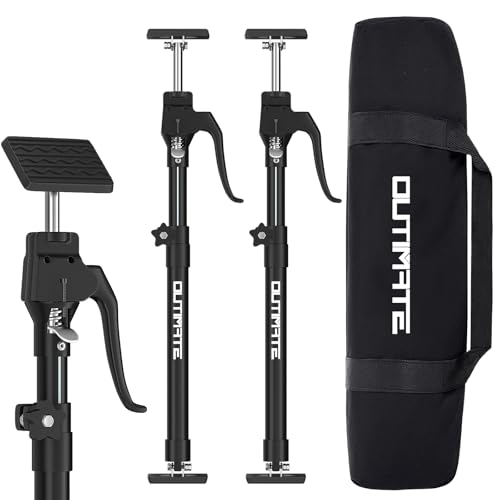 Third Hand Support Pole Heavy Duty, Cabinet Jacks for Installing Cabinets with 200 LBS Capacity and Expand from 23-3/5 to 45-3/10 IN, 2-PC - size: Medium 2pcs（23.6 ~ 45.3 inches）